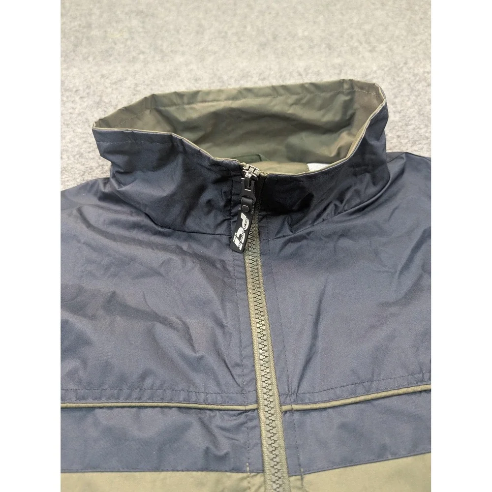 Mesa Verde Jacket Mens XL Green Black PCI Windbreaker Mesh Lined Hiking Zip Coat